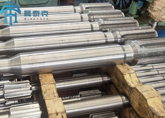 R32 Adaptateur de rampe à filetage COP 1838 de 640 mm de longueur et de carbure de tungstène pour le forage de roches stables