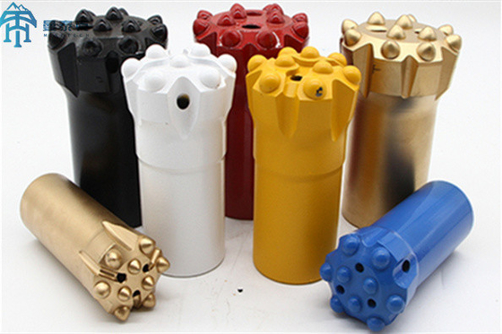 Forage à trous longs boutons de rétraction T38 fileté 76 mm