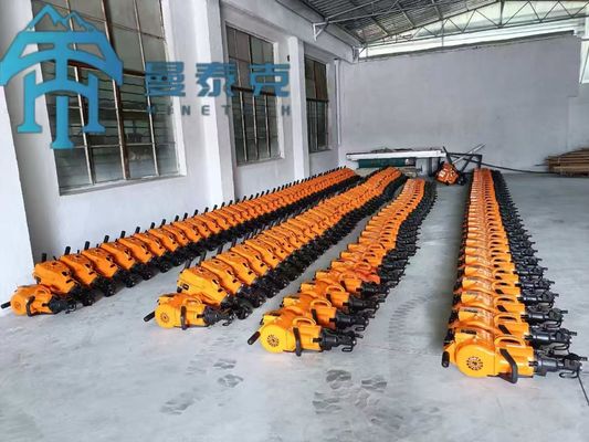 Perforatrice à roche à essence YN27C avec diamètre de trou de forage de 32-42MM, profondeur maximale de 6m et poids de 27kgs pour l'extraction minière de minerai