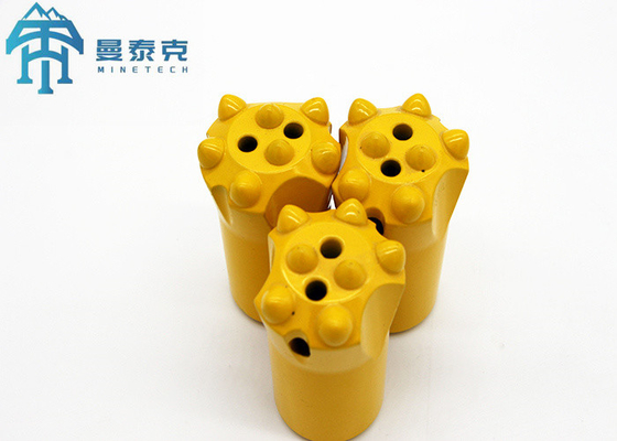 36mm Hard Alloy Rock Tapered Button Bit For Mining Tapered Button Bit