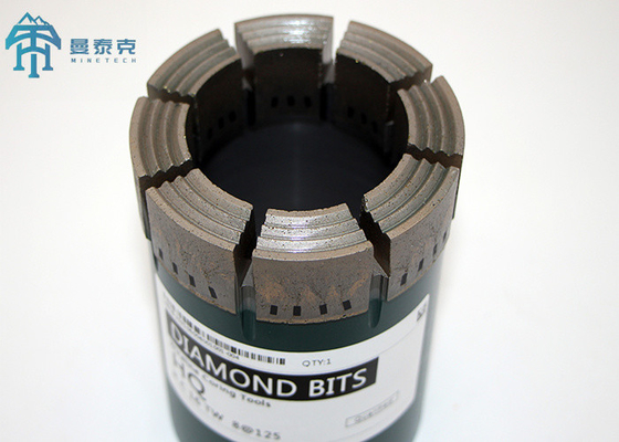 PQ Outils de forage en roche de haute qualité Bits de forage de base pour l'extraction de roches dures