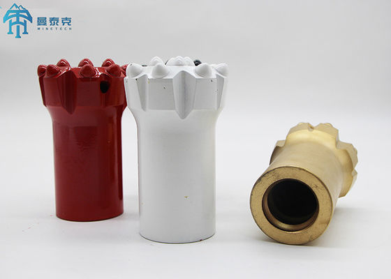 Construction minière outils de forage de roche fils boutons de bouton 76 mm de diamètre