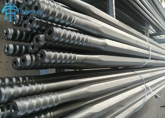 Connexion M / F Filetage R32 - H25 Corps Banc Vitesse Filetage Tige de forage
