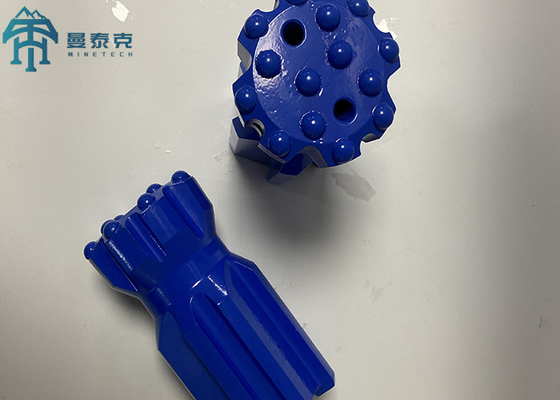 76 mm T38 bouton rétractable Bit Forage en roche dure Carbide de tungstène