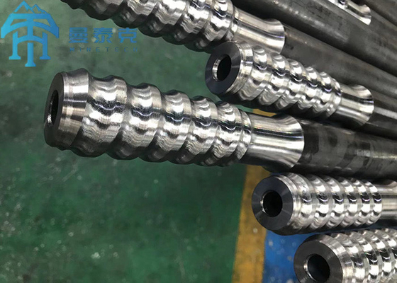 Pièces de machine d'exploitation minière H25 T35 de tige de perceuse à fil à la dérive