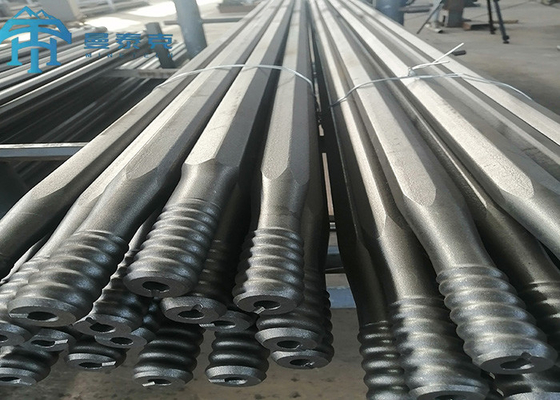 Le forage de roche fileté par extension de Rod de perceuse R25/R32/T38/T45/T51 MF usine antirouille
