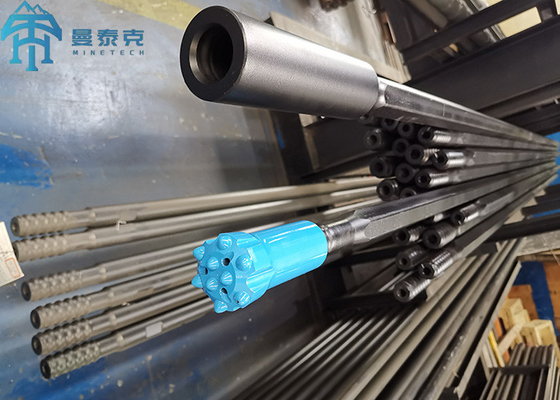 Le forage de roche fileté par extension de Rod de perceuse R25/R32/T38/T45/T51 MF usine antirouille