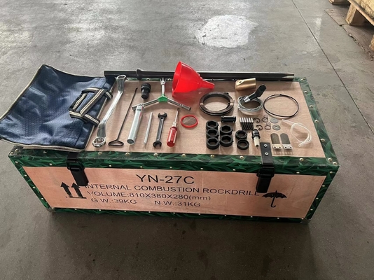 YN27C Machine pneumatique de forage de roche Pionjar 120 Jack Hammer pour les travaux de rupture