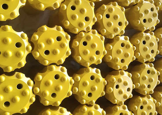 76 mm T38 T45 R32 Bouton à fil avec acier allié à haute résistance et boutons balistiques sphériques pour l'exploitation minière et les carrières