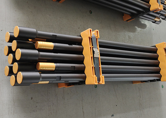 Top Hammer Rocks Tools Thread Drill Rod 6500mm H25 Pour le forage de trous