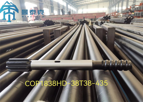 Adaptateur de la tige du marteau T38 500 mm pour les pièces de forage HLX5