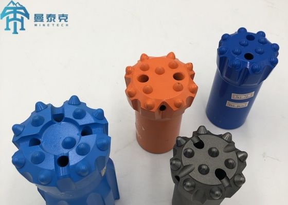 76mm Retractable Button Drill Bit with 45-152mm Diameter for Forging Processing and Thread Shank Il est équipé d'un bouton de forgeage rétractable