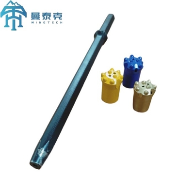 Tige de forage intégrale hexagonale 22mm pour forage de roche pneumatique, longueur 2400mm