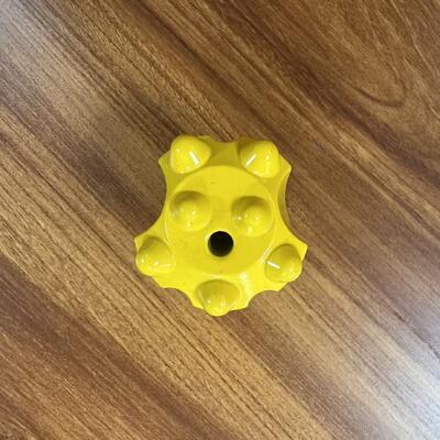 Foret de roche conique de 38 mm à 7 boutons pour le forage d'ingénierie de tunnels