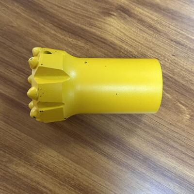Trépan à bouton fileté R32 de 43 mm pour le forage d'explosion dans les projets d'infrastructure