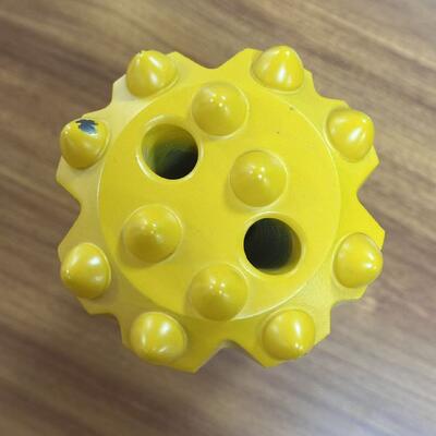 Trépan à bouton fileté R32 de 43 mm pour le forage d'explosion dans les projets d'infrastructure