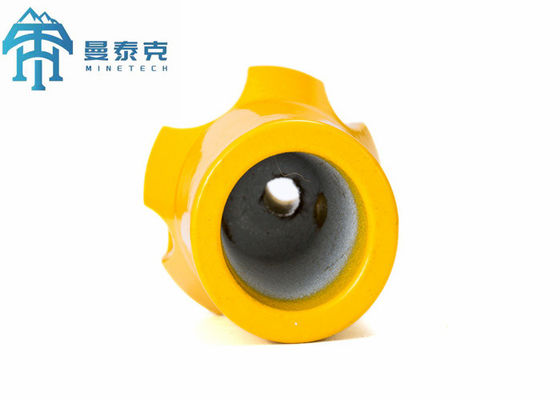 Mèche à bouton conique galvanisée interne de 45 mm pour le forage dans la roche dure