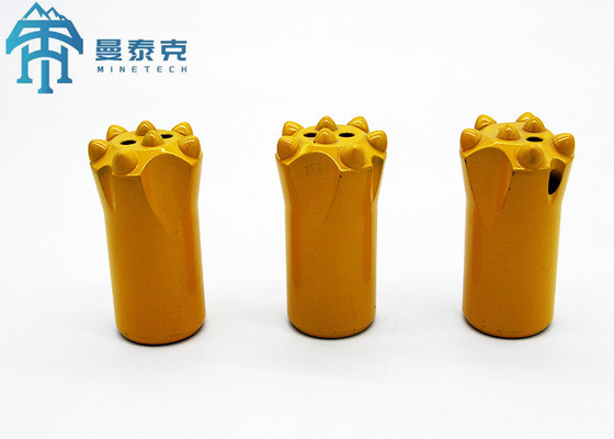 Outils de forage de roche conique de carrière de 7 degrés 34mm 6 boutons