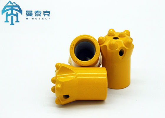 Bouton conique de 38 mm avec 7 pointes de carbure de tungstène pour les trous de soufflage et la construction municipale