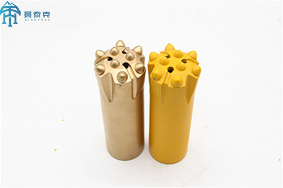 Fil mordu de carbure de tungstène de forage de roche du bouton R32 51mm