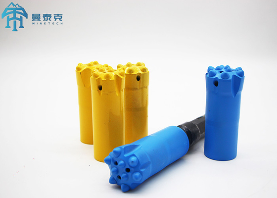 Peu de perceuse de roche de bouton du fil R32 du carbure de tungstène 45mm