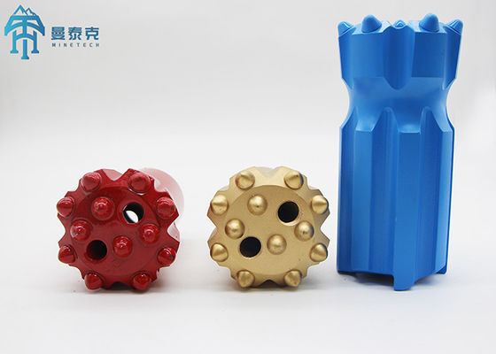 80 mm bouton de rétraction en forme de carbure balistique avec T45 fileté pour le soufflage et le fraisage CNC