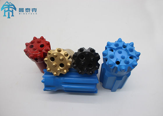 Haute qualité 48mm R32 bouton de filetage en acier allié bouton de forage de roche pour les tunnels