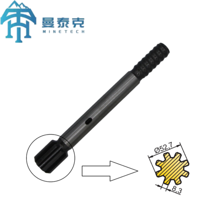 R38 HC40 Adaptateur de tige pour perceuses hydrauliques sur roche