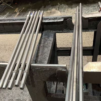 High Quality 11 Degree Taper Drill Steel Rod Special Hard Rock Drilling Hole Machine Part H22 Taper Drill Pipe Mining