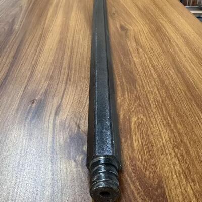 T45-H35-R38 Threaded rock drilling rod 2700mm for Tunnel drifting