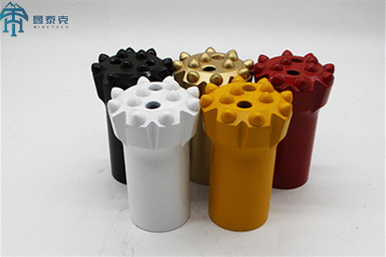 Le forage de roche supérieur de bouton de fil de marteau a mordu la normale de T38 76mm