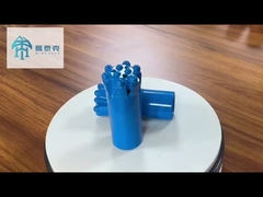 R38 76 mm Forage à bouton à fil à face plate pour forage de roches