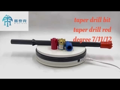 22*108mm 11 degrés Barre de forage hexagonale Marteau Outils de forage dans la roche