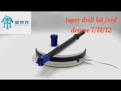 Barre d' extension de forage hexagonale, H22 11 degrés Barre de forage en acier